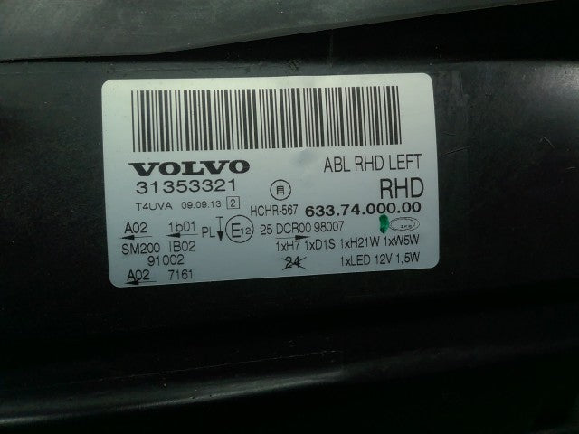【中古】ボルボ 70シリーズ DBA-BB4164TW 右