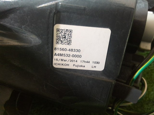 【中古】ハリアー DAA-AVU65W 左 テールランプ