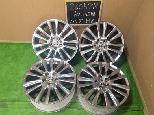 【中古】ハリアー DAA-AVU65W 純正 アルミ
