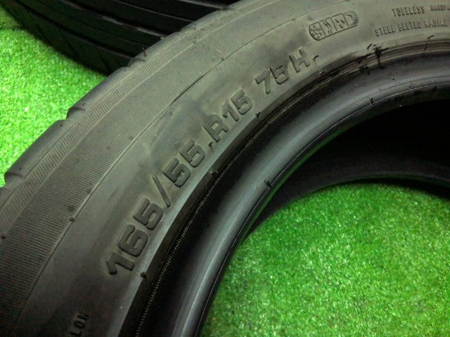 【中古】15インチ ノーマル タイヤ 165/55R15
