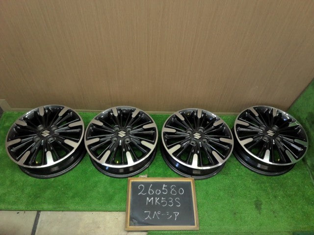 【中古】スペーシア DAA-MK53S 純正 アルミ