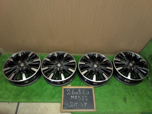 【中古】スペーシア DAA-MK53S 純正 アルミ